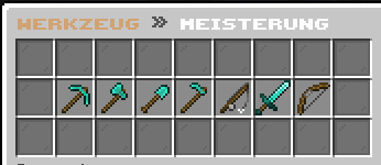 Werkzeug-Meisterschaft Menü